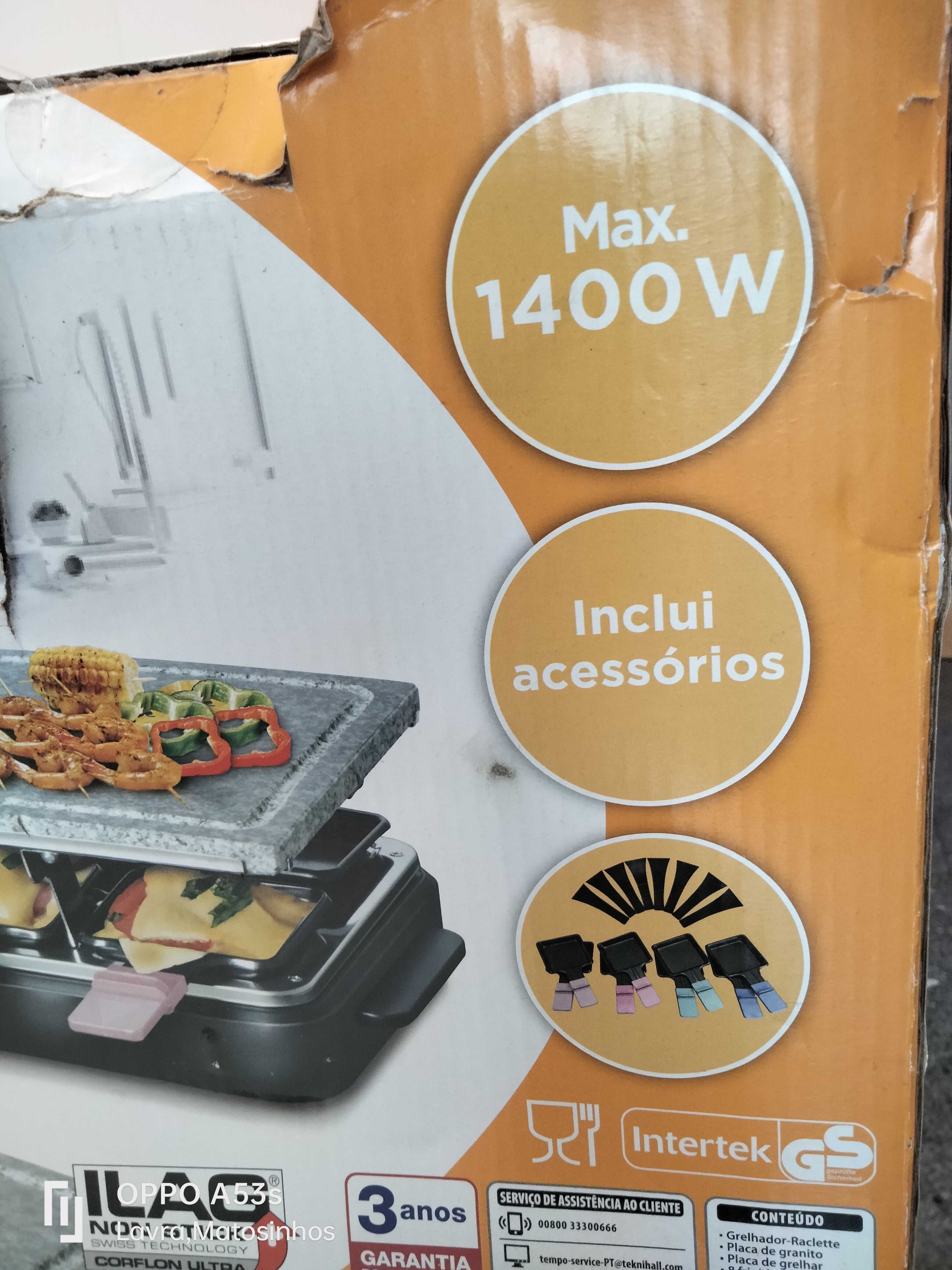 Raclette eléctrica