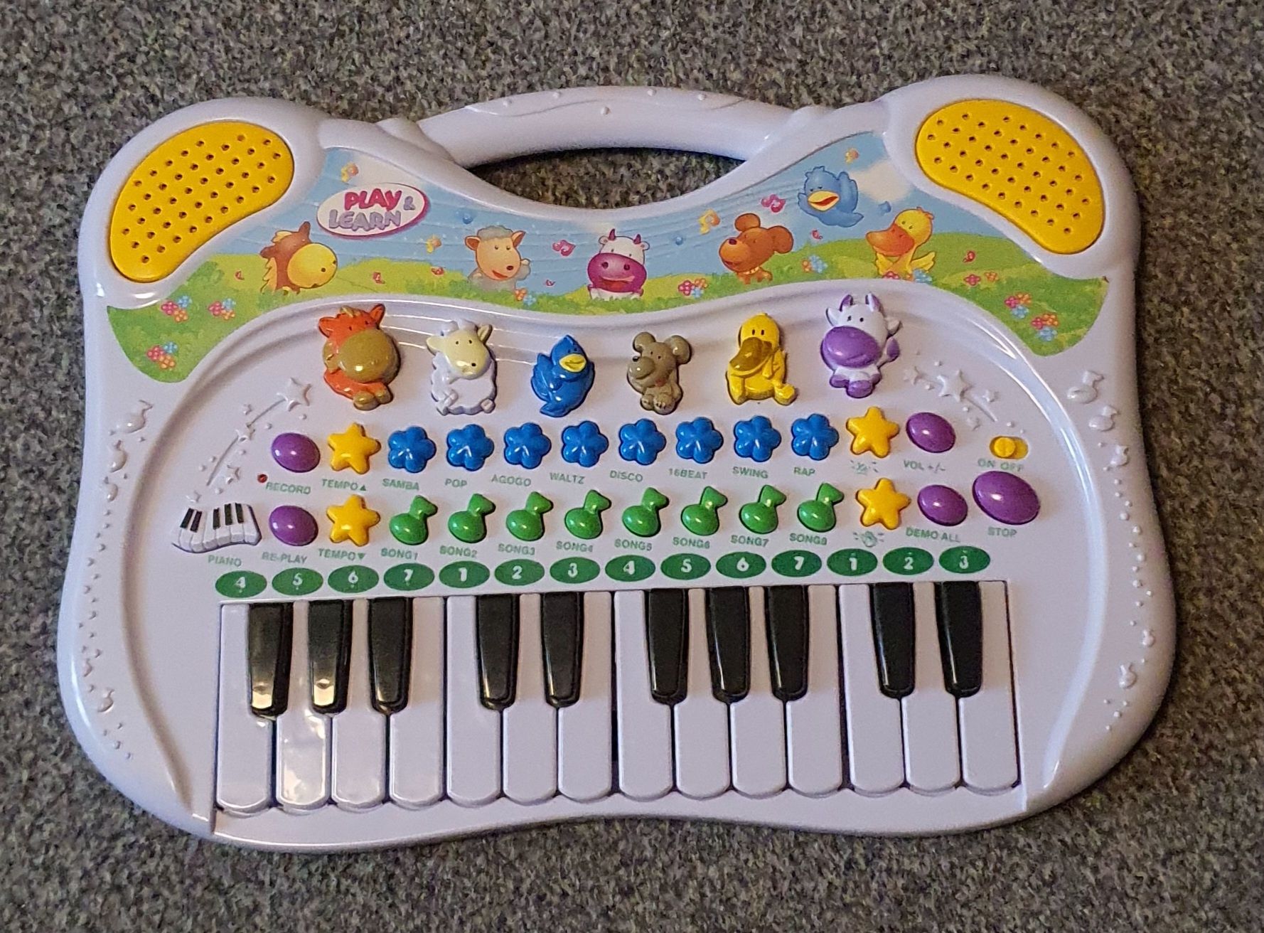 Zabawka pianinko dla dzieci