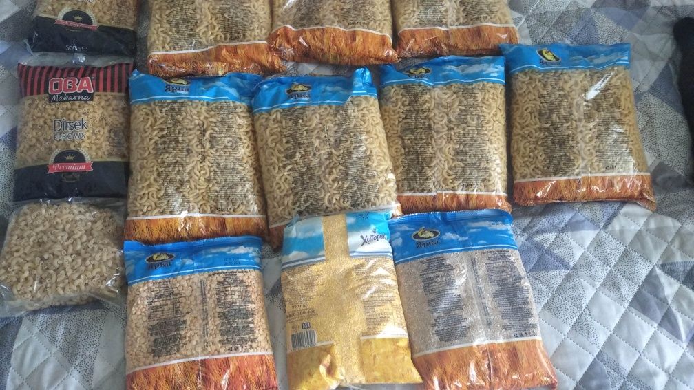 Продам или обменяю макароны крупы муку