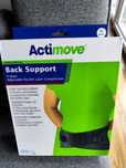 Actimove Orteza lędźwiowo-krzyżowa z 4 stalowymi unieruchomieniami,