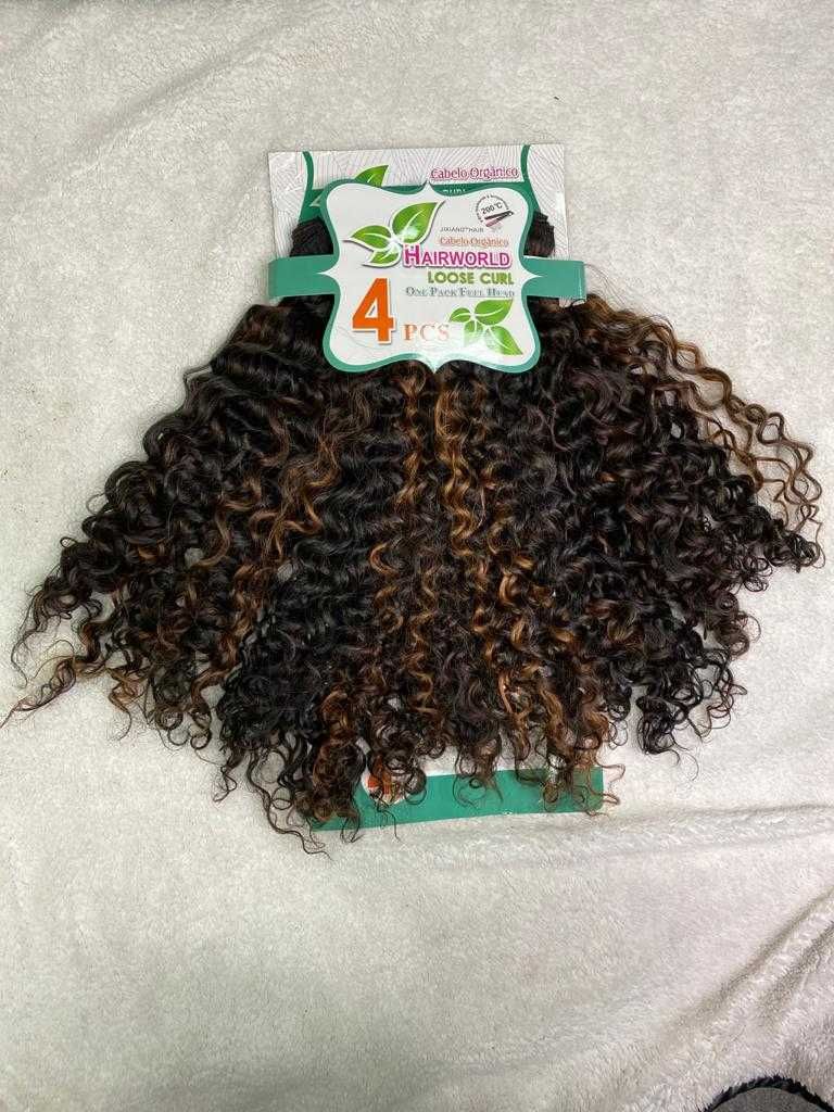 Extensões de cabelo orgânicos