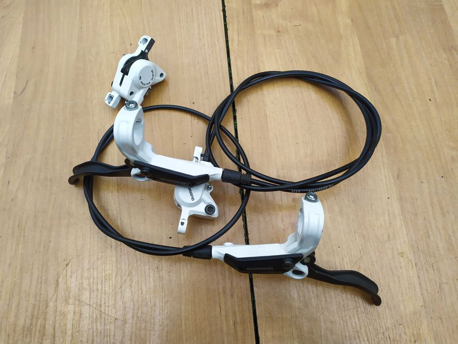 SHIMANO BL-M445/BR-M446 hamulce hydrauliczne PM Dł. 78/150cm Polecam