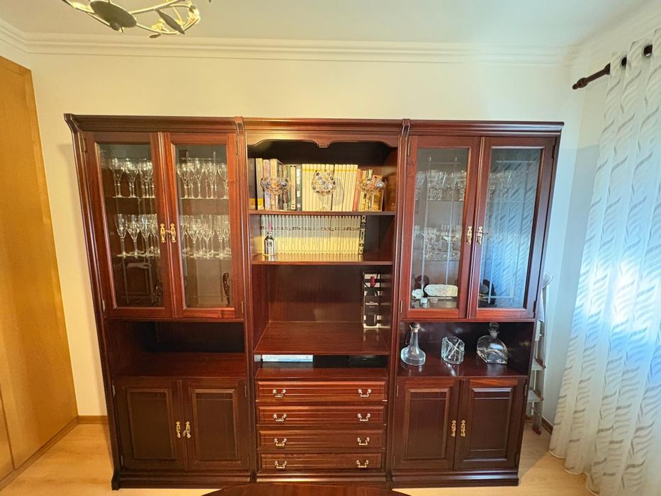 Movel sala em mogno 4 modulos