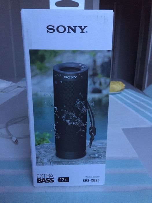 Sony srs-xb23 портативная колонка