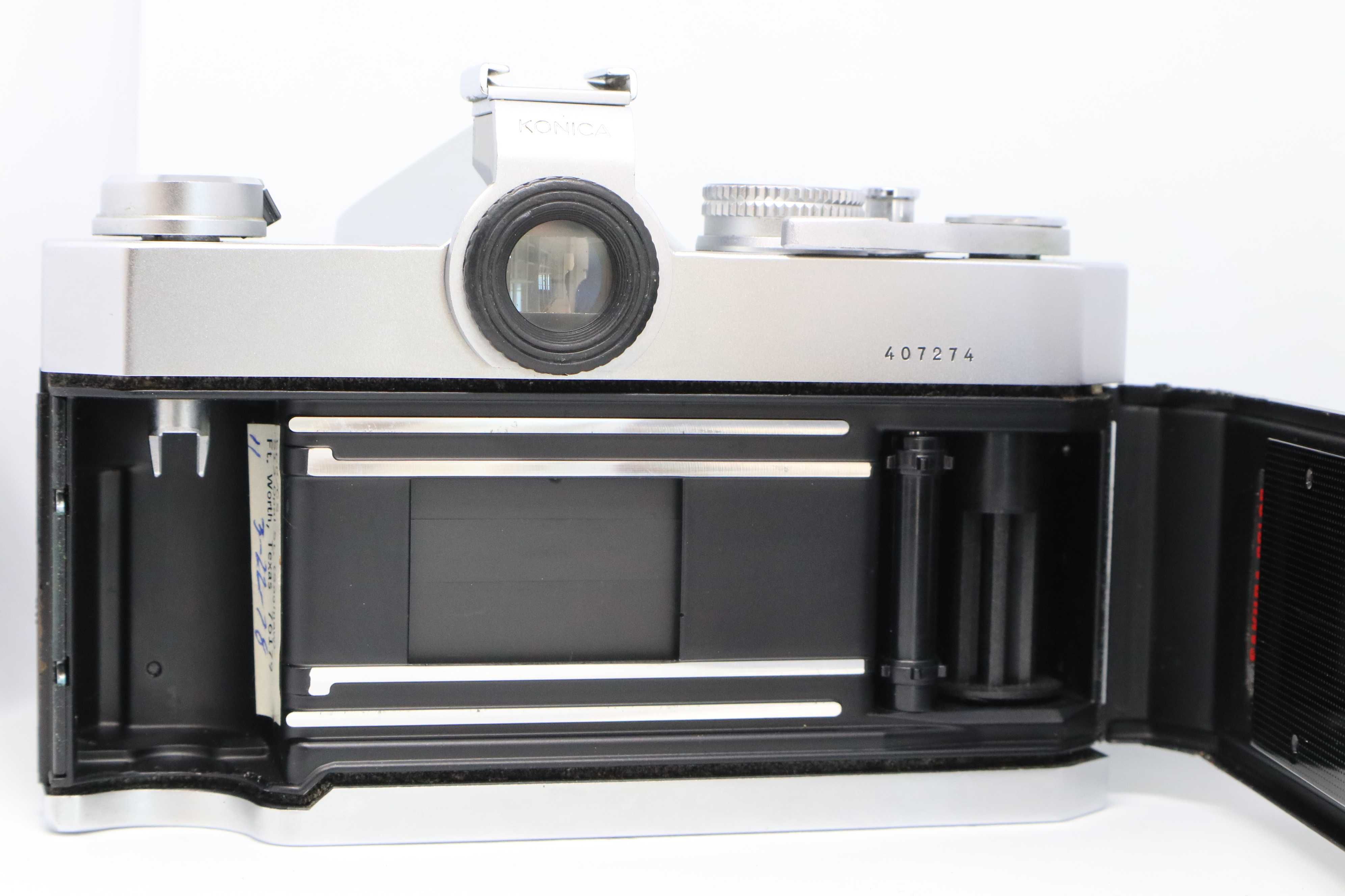 Film SLR: Konica Autoreflex T + Konica Hexanon AR 50mm 1.8