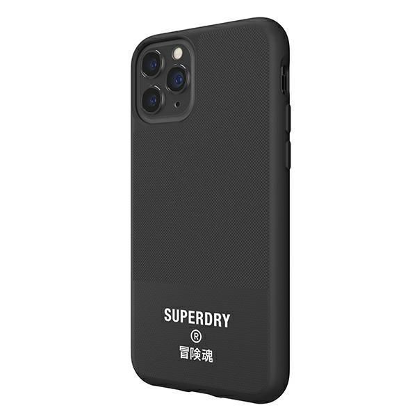 Superdry Moulded Canvas Iphone 11 Pro Case Czarny/Black 41548