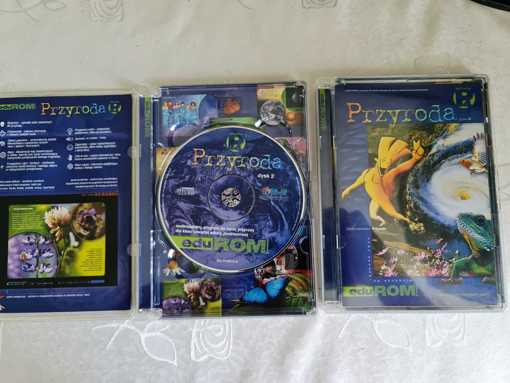 Przyroda eduROM program DVD