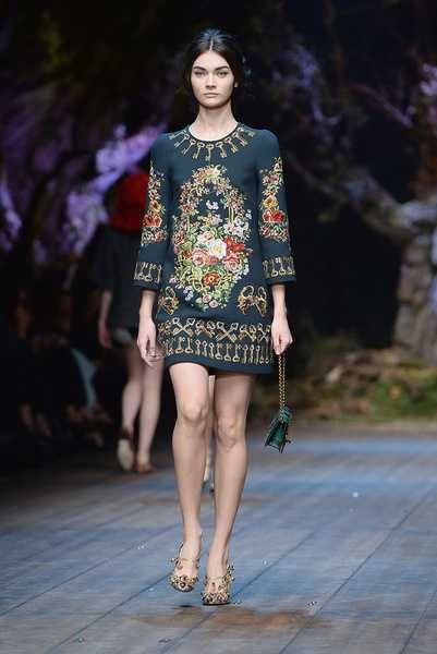 Платье принт ключики в стиле Dolce&Gabbana Сукня SABRA