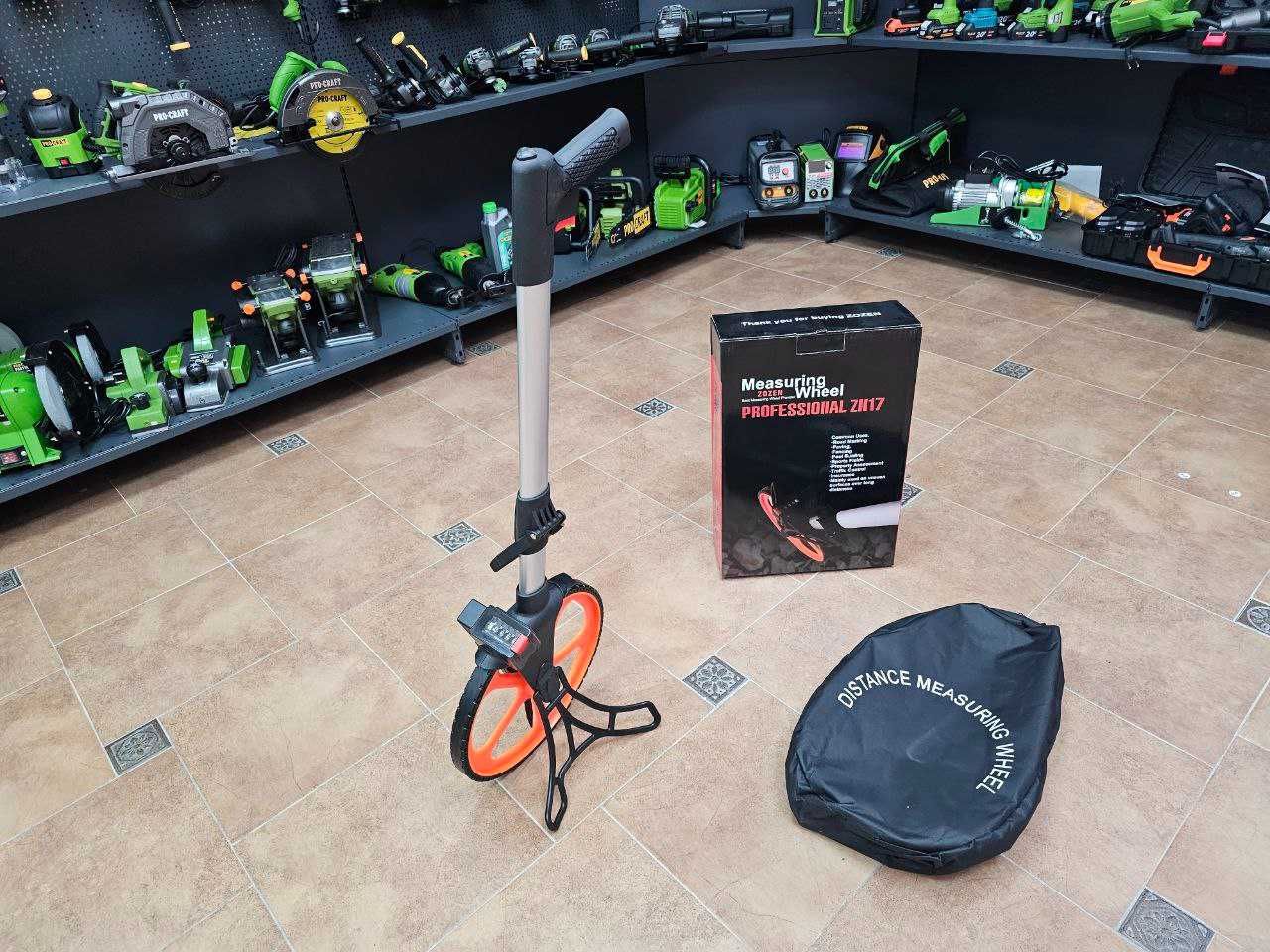 Мерное дорожное колесо Measuring Wheel Professional Новый Курвиметр