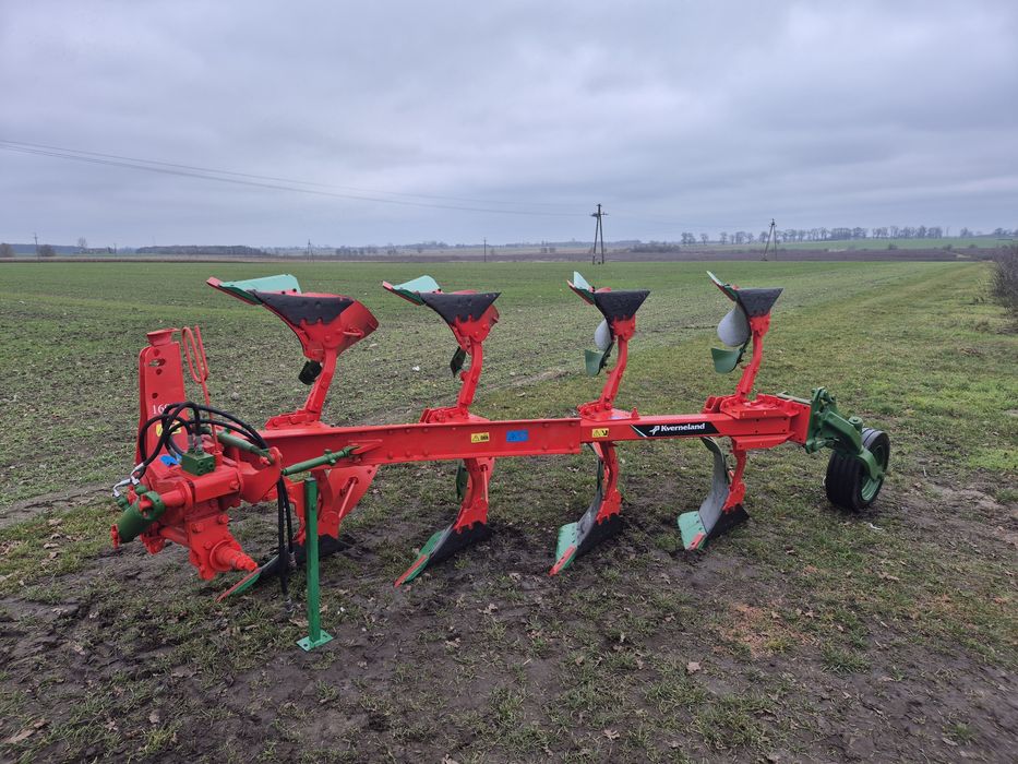 Pług 4 skibowy Obrotowy KVERNELAND F160! Nowe Lemiesze!! Do 50cm! Igła