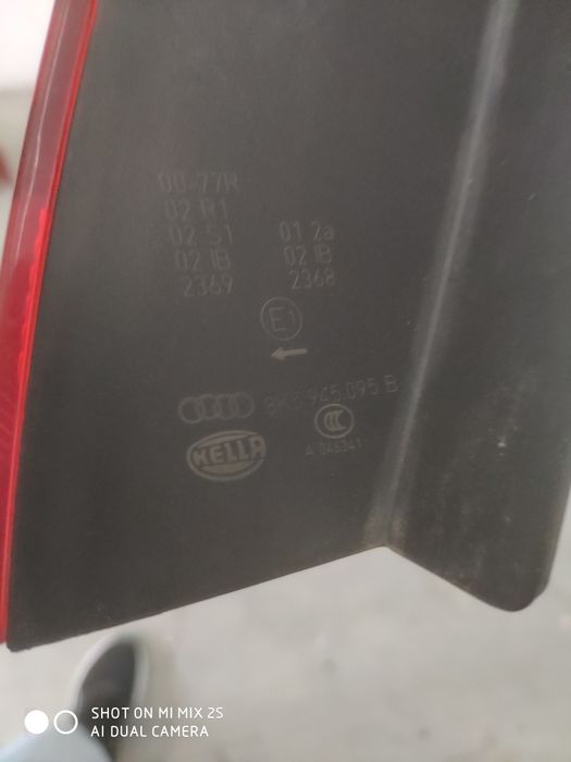 Farolins trás ext. Audi A4 B8 sedan