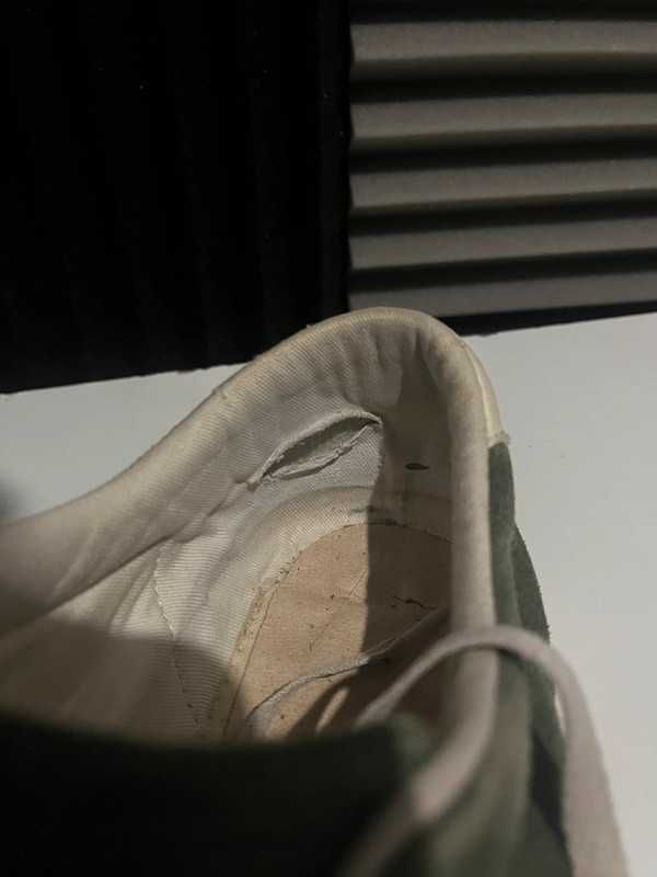 Zielone buty zamszowe Polo Ralph Lauren