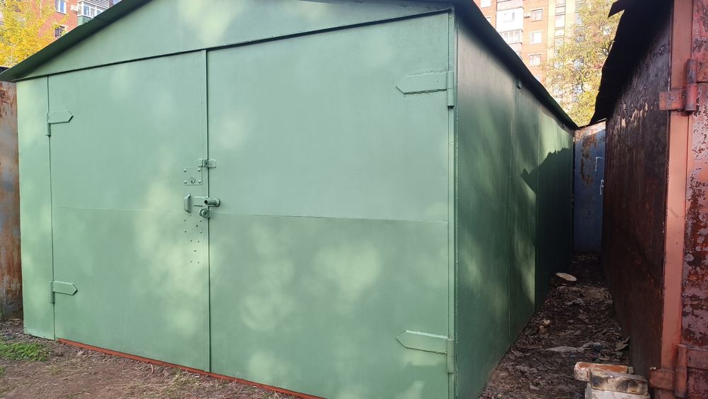 Гараж металлический 6.1х3.5