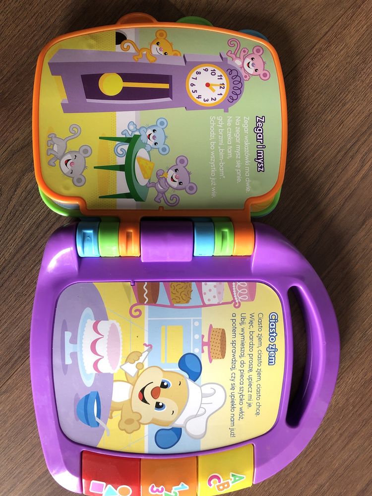 Książka z wierszykami Fisher Price