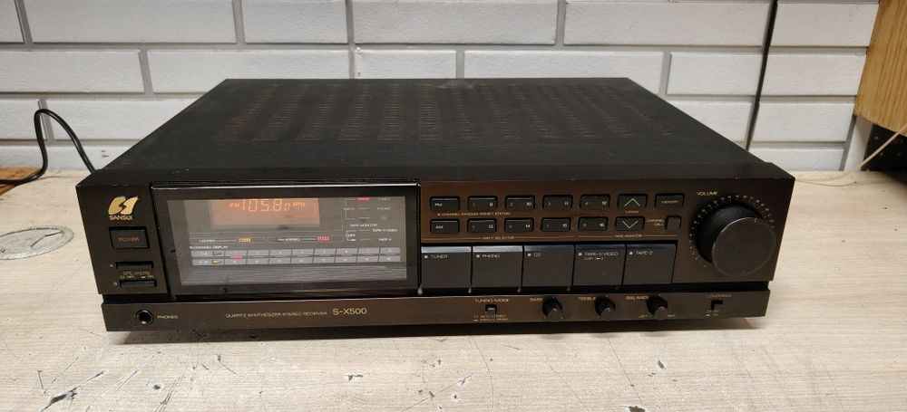 Amplituner SANSUI S-X500. Stereo