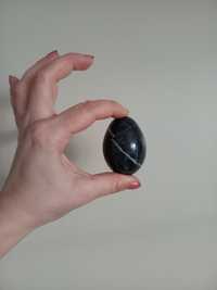 Ozdobne kolekcjonerskie jajo jajko vintage z kamienia granitu