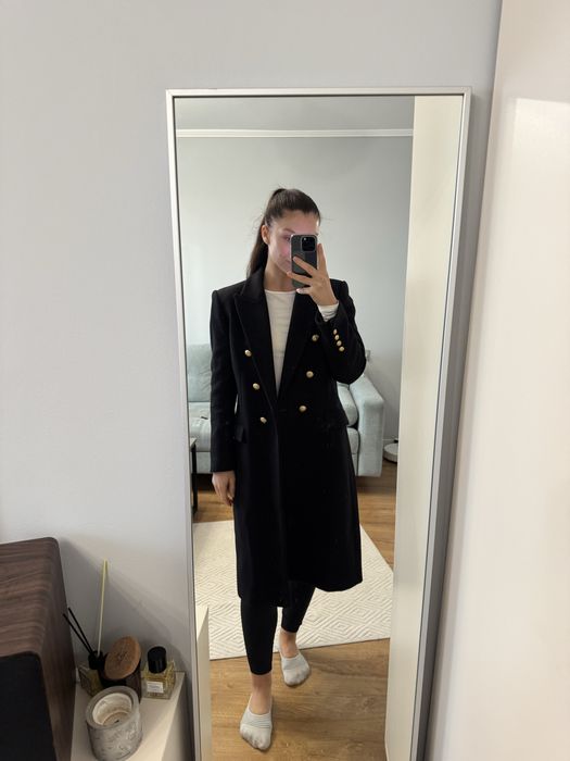 Zara Кашемірове пальто