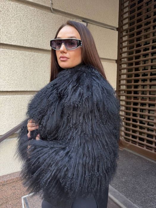 Шуба из натуральной ламы.Шуба лама.шуба з лами.наші фото.