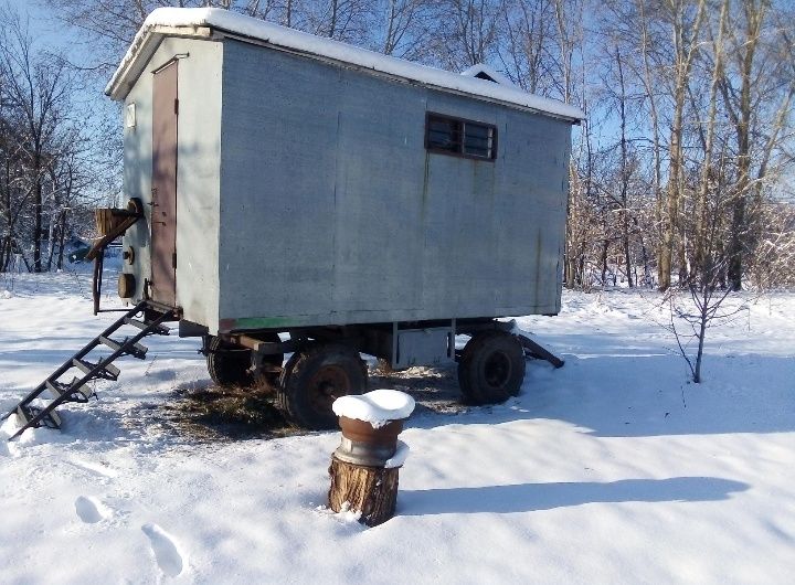 Продам або обміняю баню на колесах
