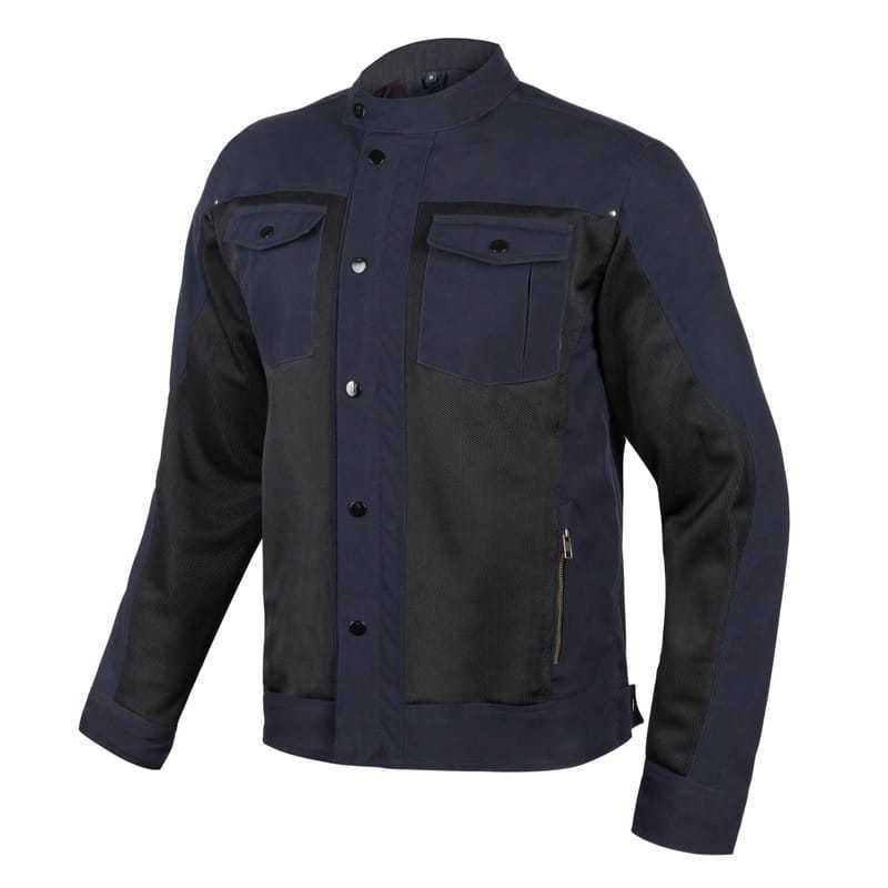 BROGER CALIFORNIA NAVY BLUE tekstylna kurtka motocyklowa męska roz. L