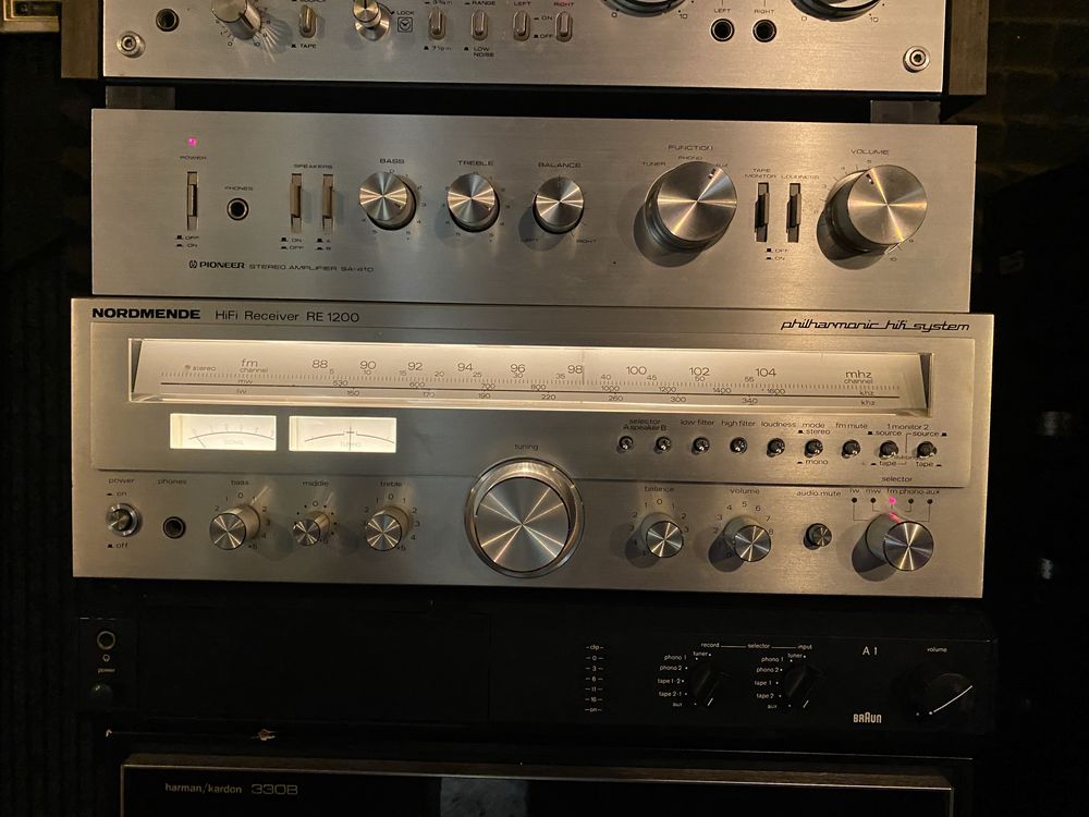 Nordmende RE 1200 piękny amplituner stereo, jak Sansui, Pioneer, Akai