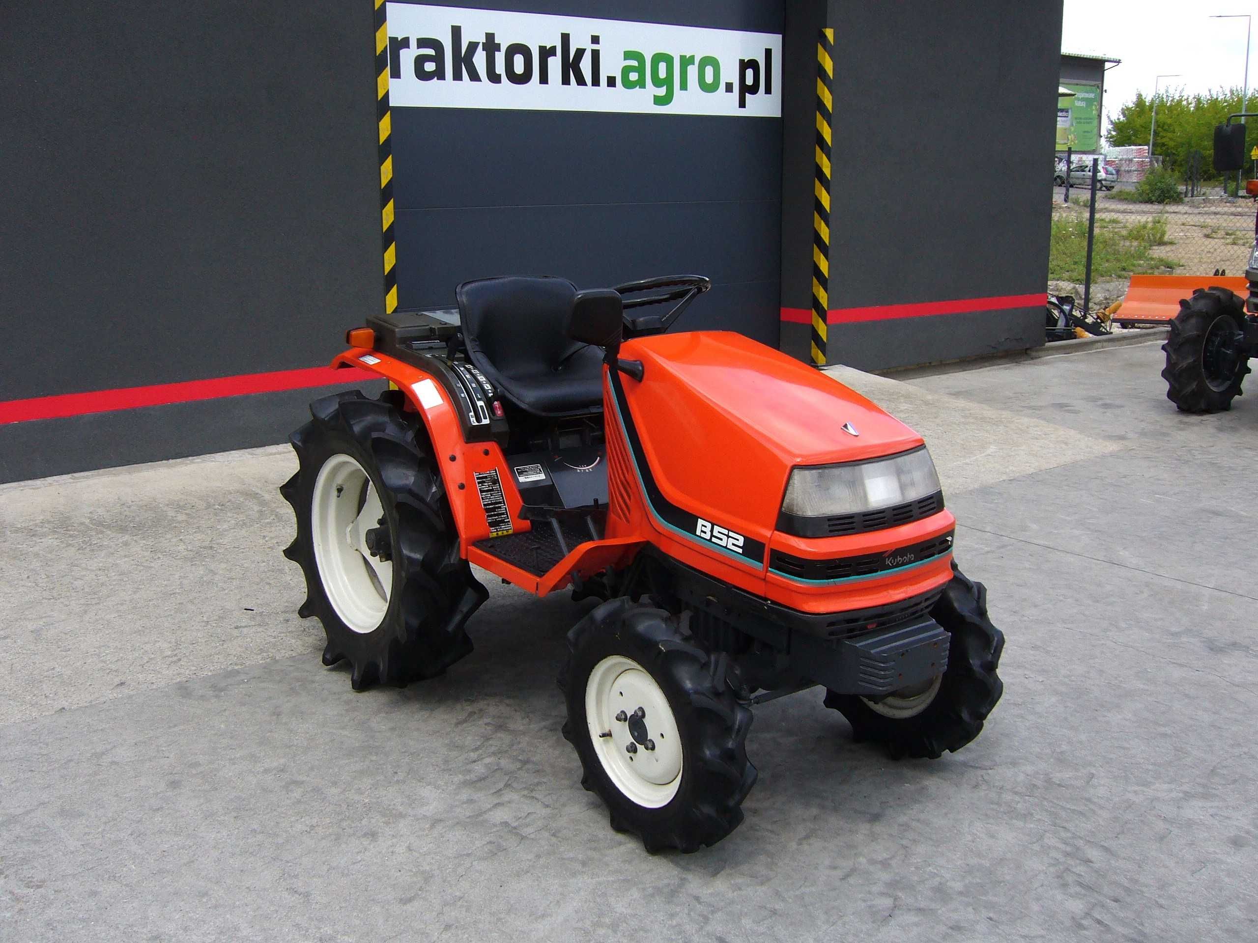 Traktorek Mini Ciągnik Ogrodniczy KUBOTA B52 , 15 KM , traktorkiagropl