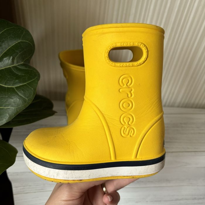 Резинові чоботи сапожки crocs c8