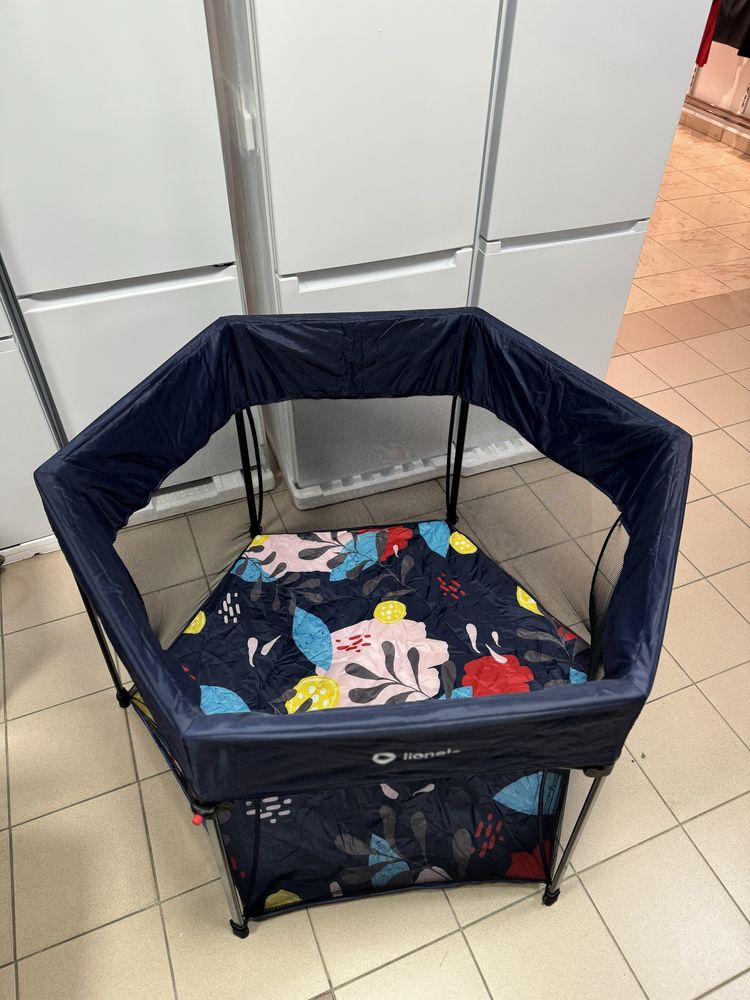 Lionelo Roel Blue Navy kojec dla dziecka