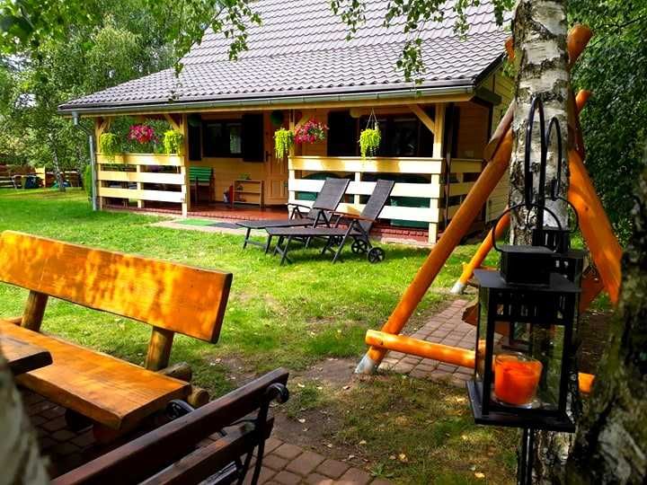 Wynajem. Domek nad jeziorem Radęcin - wolny 5.07 do 24.07. 2025