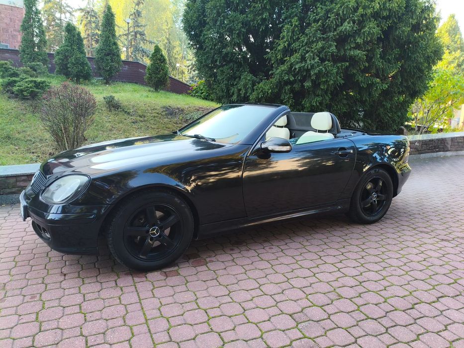 Mercedes-Benz SLK Sprawny dach jasne skóry