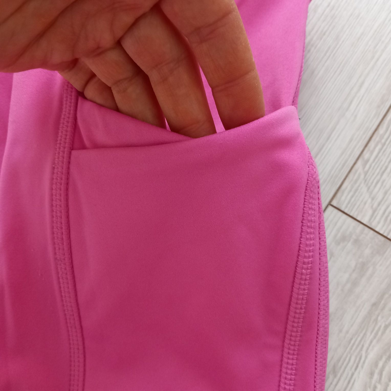 Sportowe legginsy z kieszeniami motion 365 XXS 11 12 lat