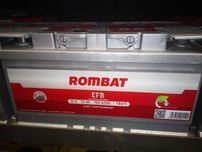 Akumulator 12V 75Ah/760A EFB start stop Rombat Kielce-dowóz gratis!!!