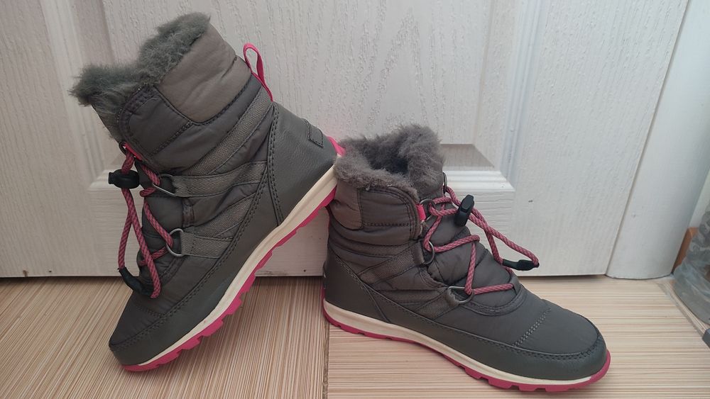 Зимові термо черевики Sorel waterproof, 34 р., 21- 22,5 см