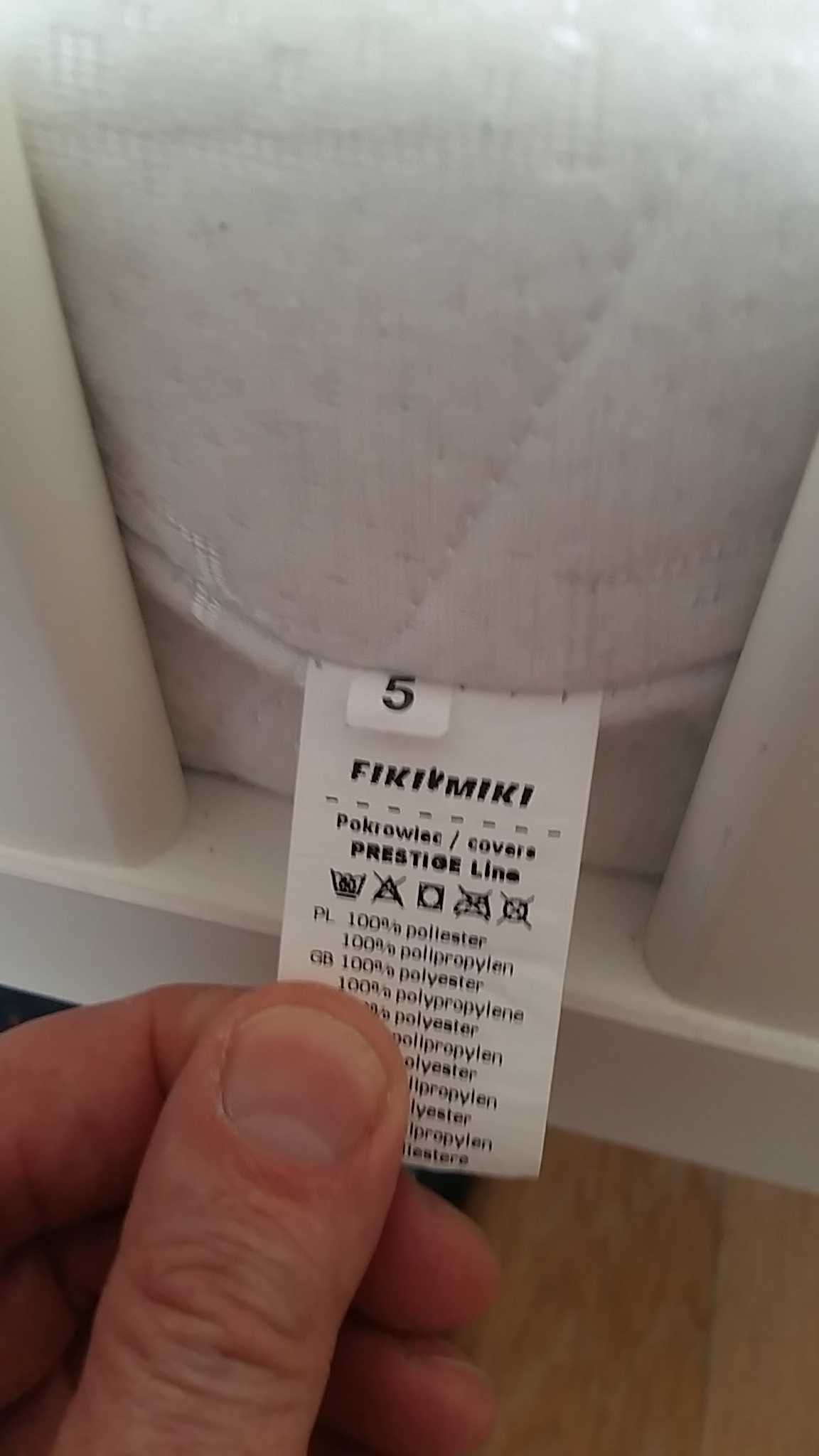 Łóżeczko Ikea SUNDVIK z materacem Fiki Miki