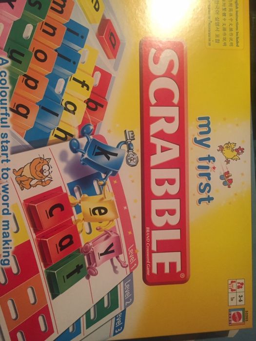Gra Scrabble dla dzieci po angielsku