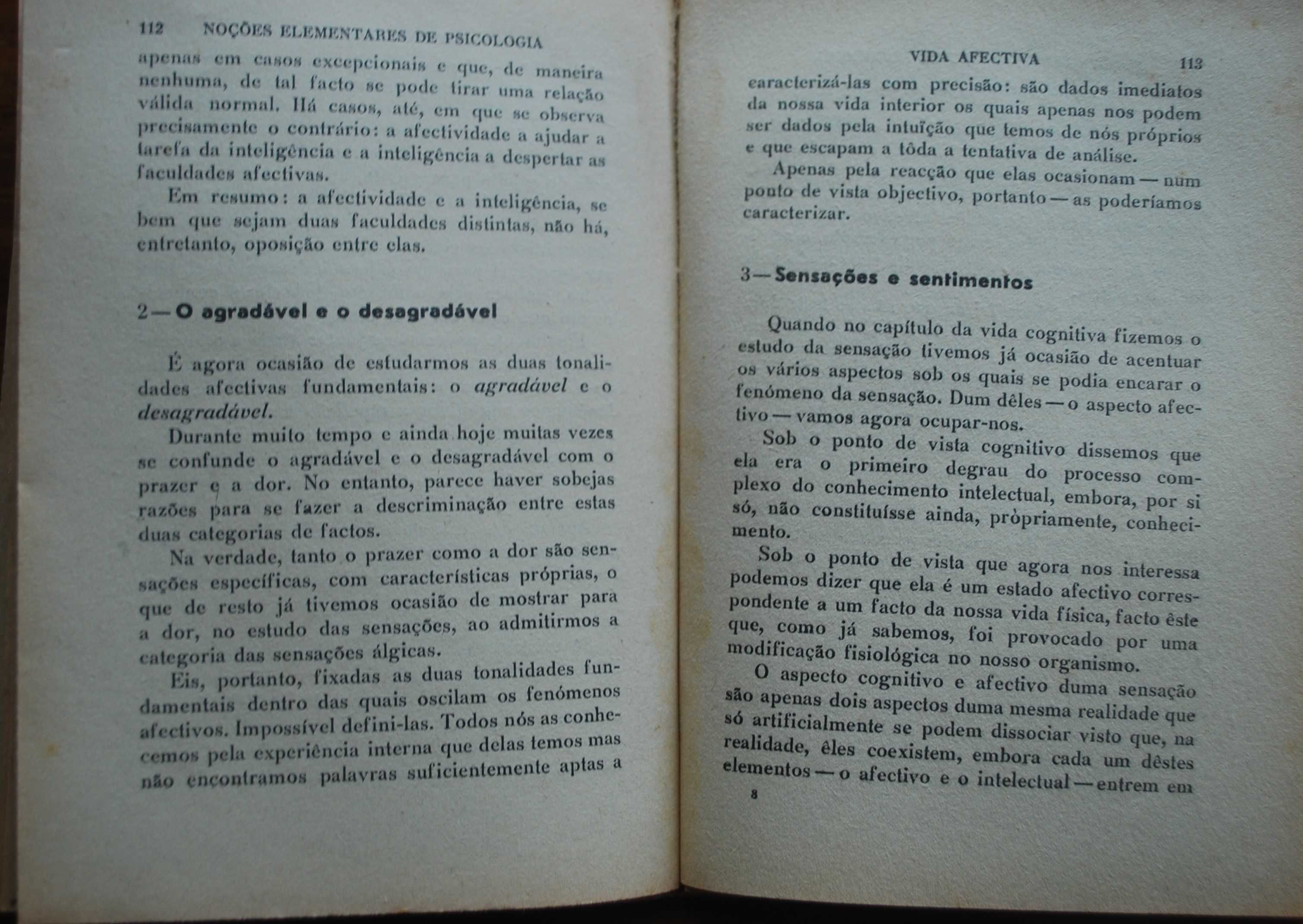 Noções Elementares de Psicologia do Dr. Guilherme de Castilho