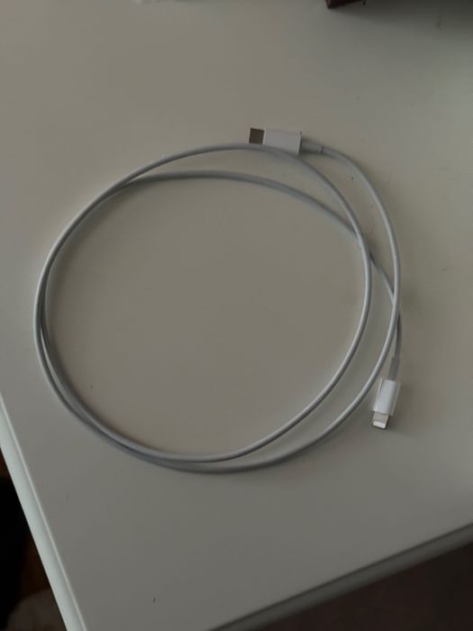 Kabel Apple Lightning do USB-C 1m Biały