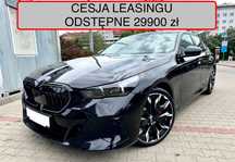 BMW Seria 5 FV23%, Cesja Leaisngu, 21", Bowers Willkins, Fotele M ,Carbon,Kryształ