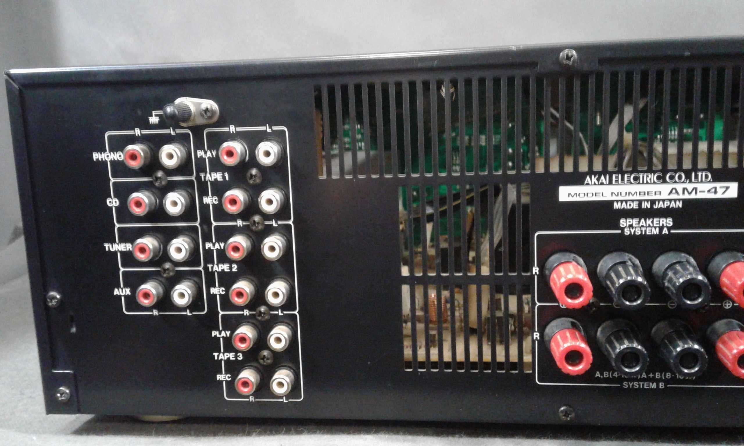 AKAI AM-47,wzmacniacz stereo