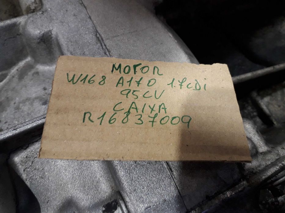 Motor MERCEDES (W168) A 170 Caixa Velocidades Automática