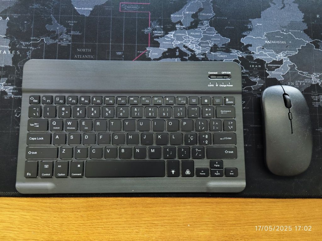 Teclado/rato bluetooth para tablet android
