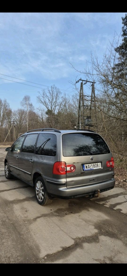 VOLKSWAGEN SHARAN, 7 miejsc,  mini kamper,  do poprawek