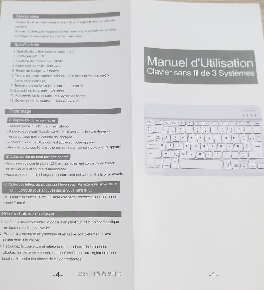 Klawiatura bezprzewodowa