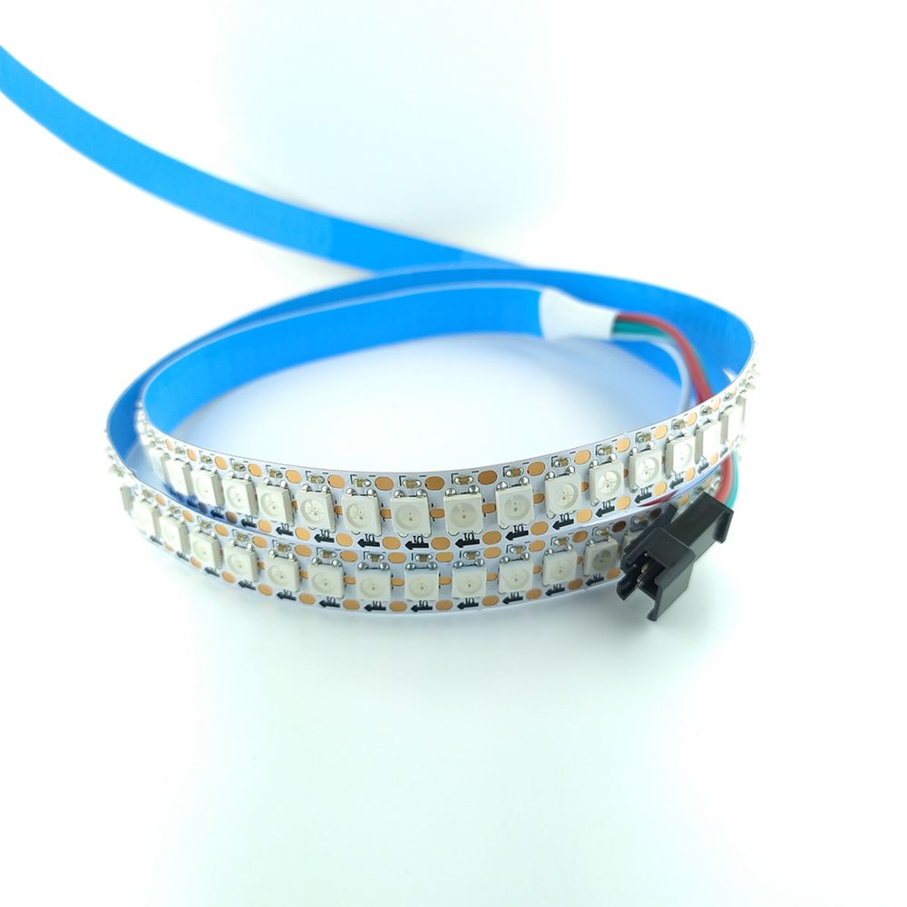 Адресна світлодіодна стрічка Czine Light WS2812B 5 В 43 Вт 144 led/м