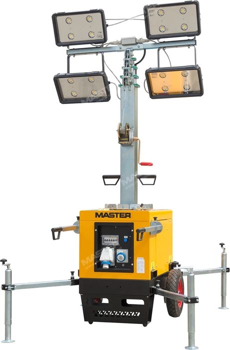 Wynajem masztów oświetleniowych masztu oświetleniowego LED agregatów