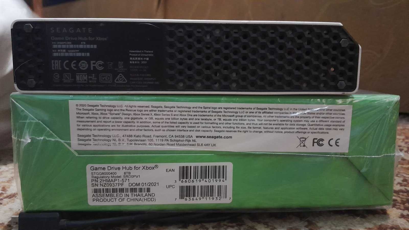 Зовнішній жорсткий диск Seagate Game Drive Hub Xbox 8 TB