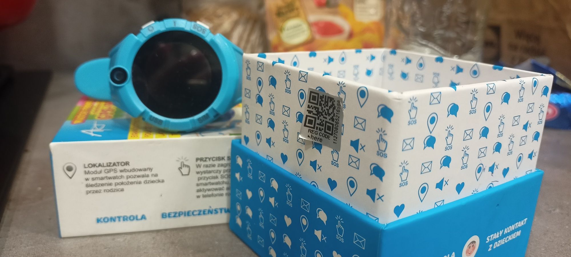 Smartwatch dla dzieci z lokalizatorem GPS + Wi-Fi