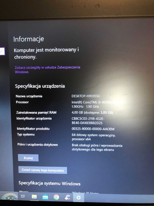 Komputer przenośny ASUS
