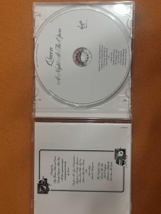 Аудіо КД (СD) Queen. A Night At The Opera. 1975. Фірма. Made in EU.