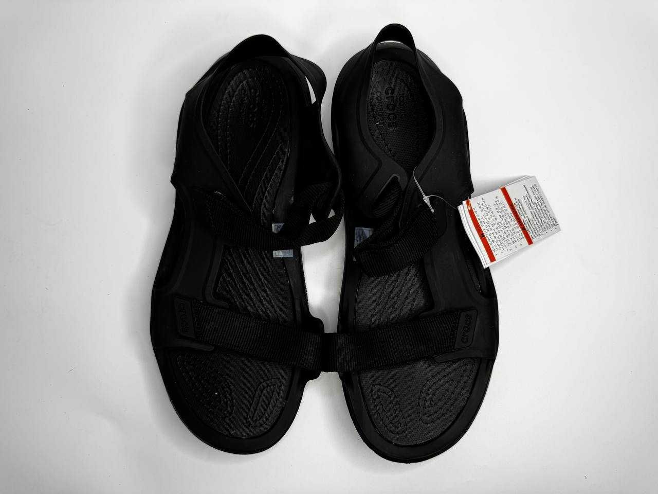 Crocs Sandal man swiftwаter black Крокси M11/W13 44р Уцінка! №10139